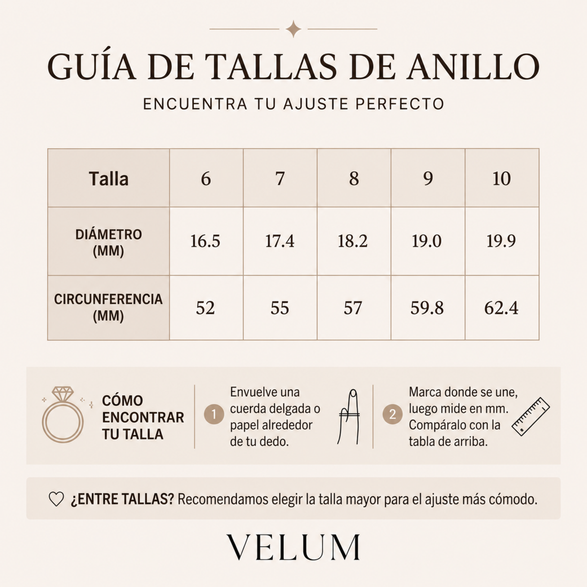 Velum Anillo Nudo Protector